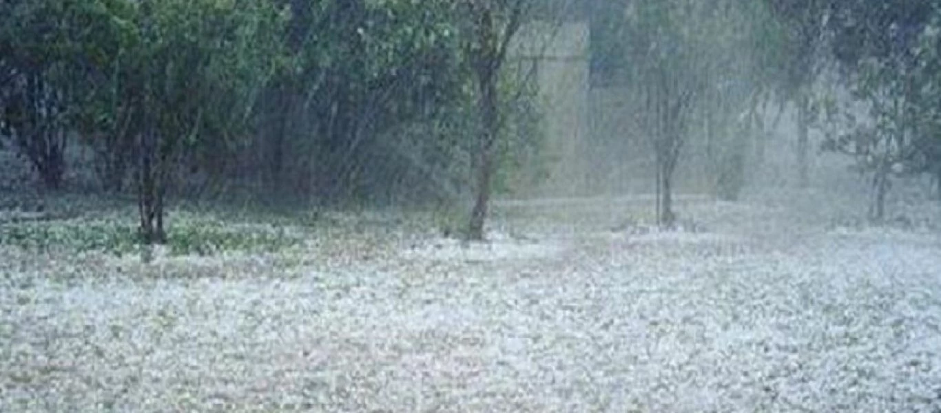 Γαλλία: Έριξε χαλάζι σε μέγεθος μπάλας του τένις (βίντεο)